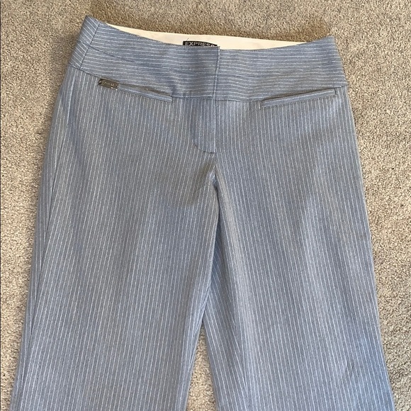 EXPRESS Editor Gray Trouser Pant 2 Regular EUC - Picture 2 of 10